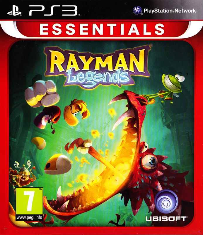 Rayman Legends + Rayman Origins box art for Playstation 3